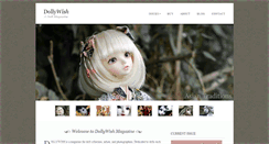 Desktop Screenshot of dollywish.com